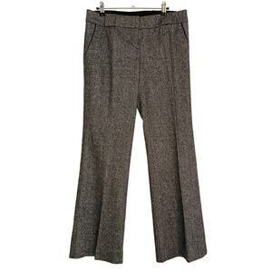 Bebe Wool Silk Blend Black And White Trousers 8